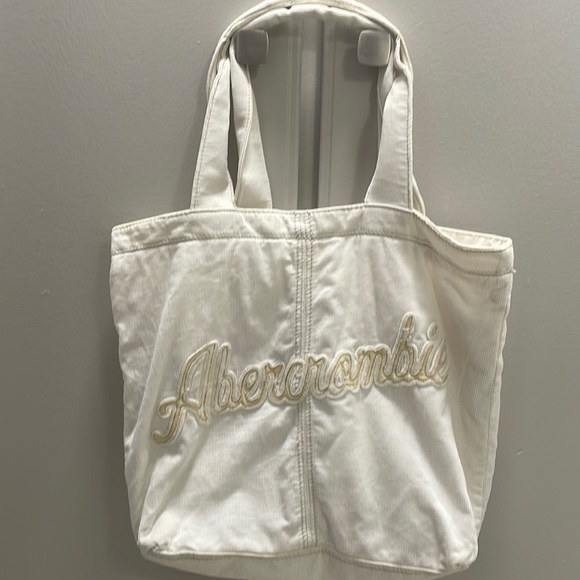 Abercrombie and Fitch corduroy tote bag - Picture 1 of 11